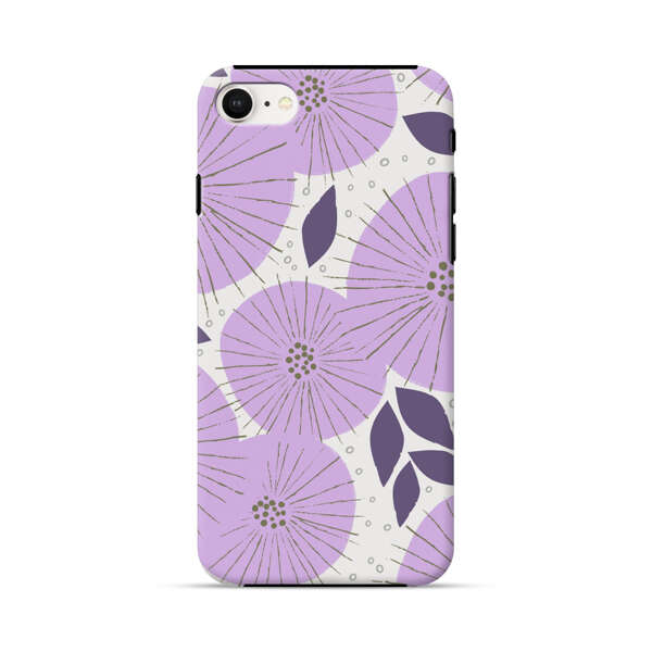 Lavender Flower Pattern iPhone 7/8/SE (2020) Impact Case