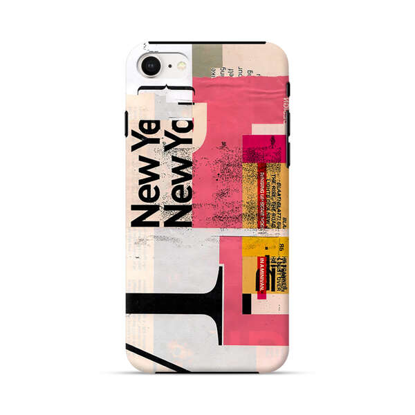 Modern Abstract Collage Artwork iPhone 7/8/SE (2020) Impact Case