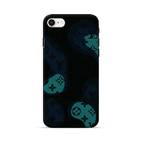 Modern Abstract Question Marks with Luxury Motifs iPhone 7/8/SE (2020) Impact Case