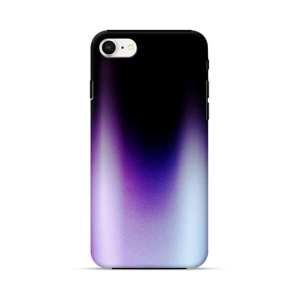 Purple Blue Gradient Flame iPhone 7/8/SE (2020) Impact Case