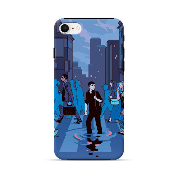 Urban Lonely Person Crosswalk iPhone 7/8/SE (2020) Impact Case