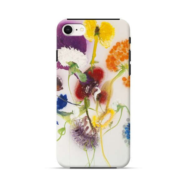 Vibrant Abstract Floral Artwork iPhone 7/8/SE (2020) Impact Case