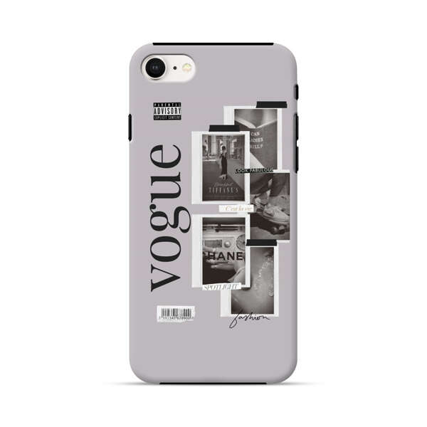 Vogue Fashion Collage Minimalist iPhone 7/8/SE (2020) Impact Case