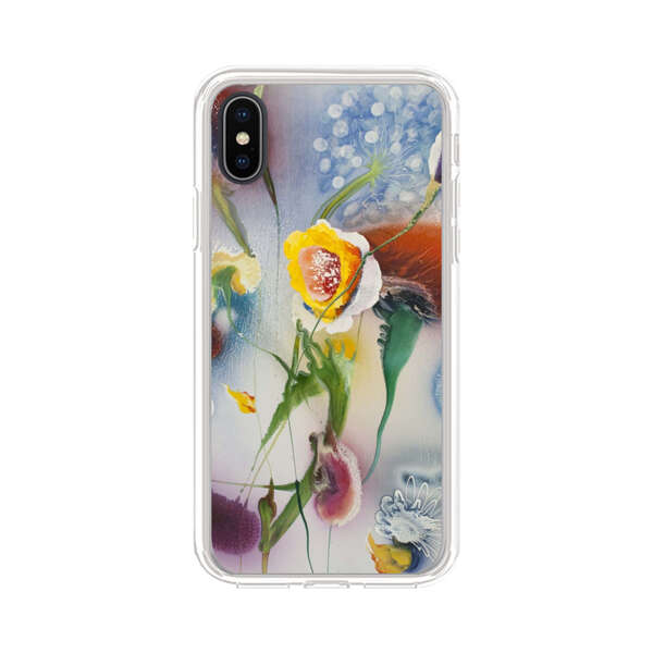 Abstract Colorful Flowers iPhone X/XS Case