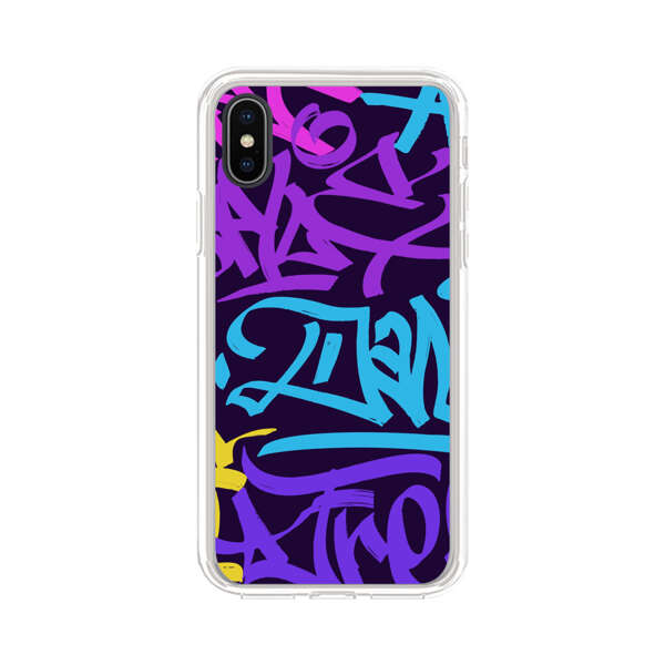 Colorful Graffiti Pattern iPhone X/XS Case