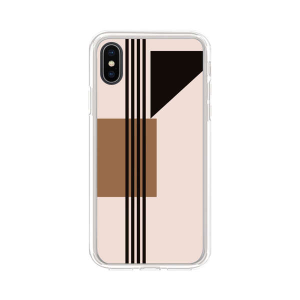 Minimalist Abstract Geometric Design iPhone X/XS Case