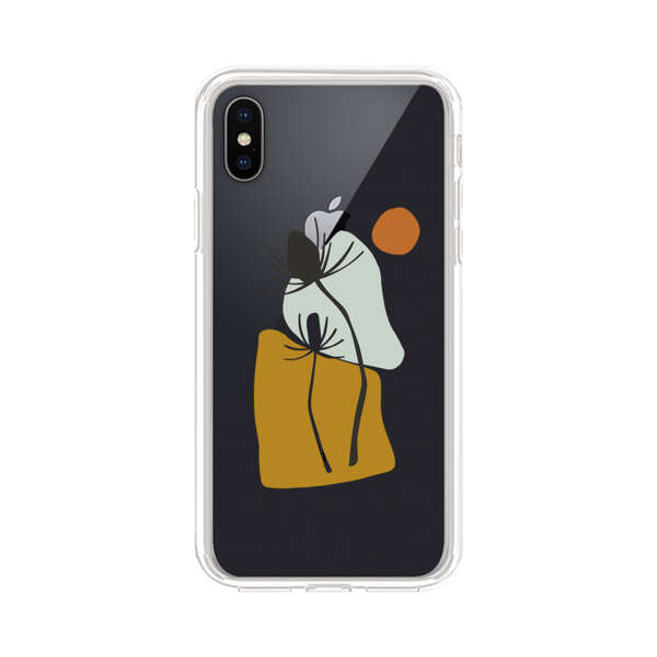 Minimalist Abstract Nature Design iPhone X/XS Case