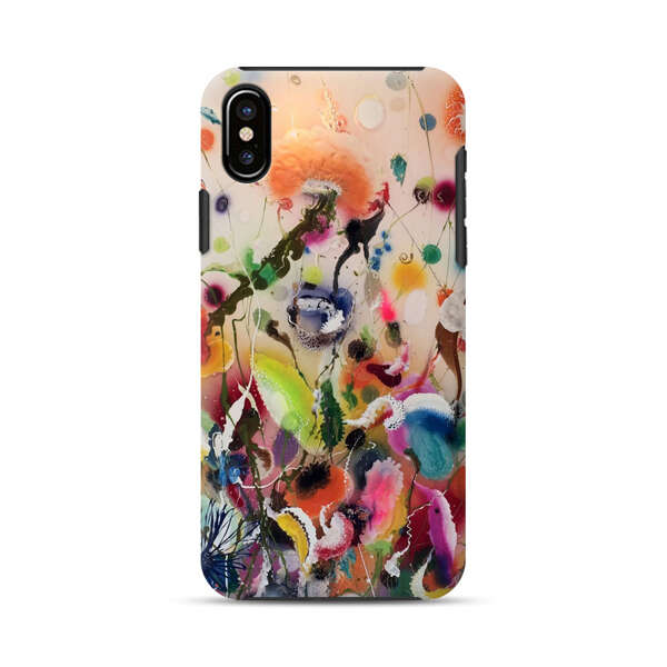 Colorful Abstract Art iPhone X/XS Impact Case