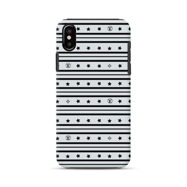 Elegant Stars Geometric Pattern iPhone X/XS Impact Case
