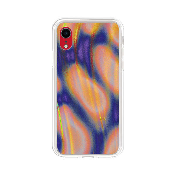 Abstract Vibrant Swirl Art iPhone XR Case