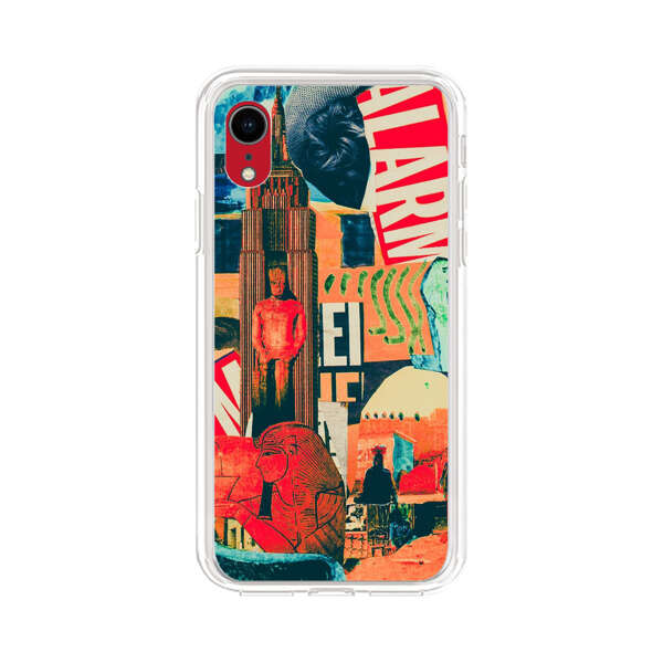 Artistic Urban Collage iPhone XR Case
