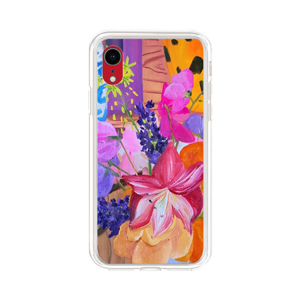 Bright Vibrant Floral Still Life iPhone XR Case
