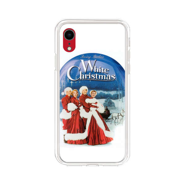 Classic White Christmas Scene iPhone XR Case