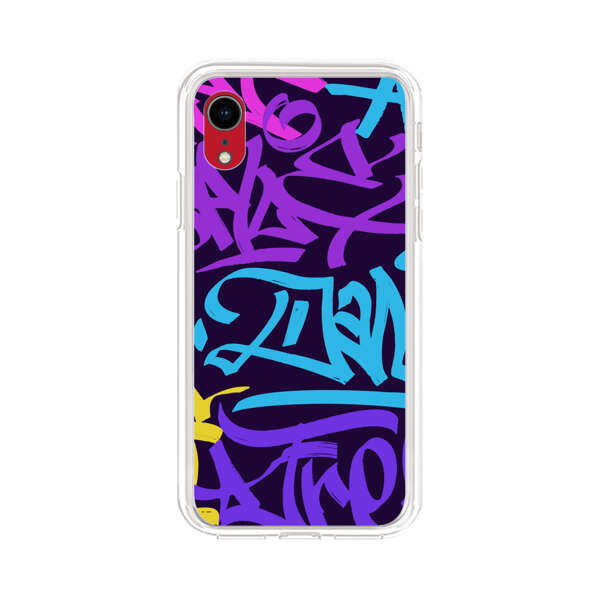 Colorful Graffiti Pattern iPhone XR Case