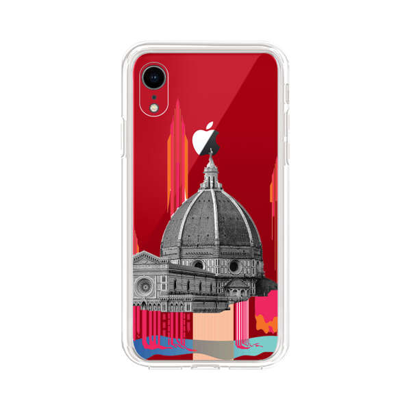 Florence Cathedral Dome Artistic Illustration iPhone XR Case