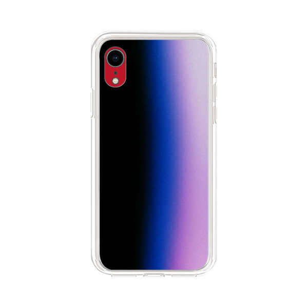 Gradient Black Blue Pink Purple iPhone XR Case