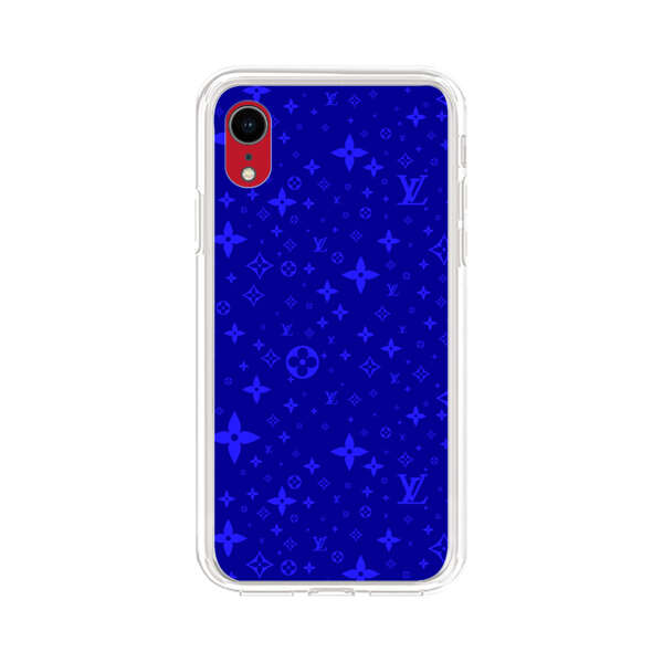 Luxury Blue Designer Pattern iPhone XR Case