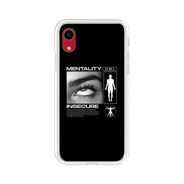 Mentality Insecure Eye Art iPhone XR Case