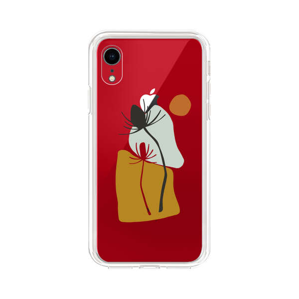 Minimalist Abstract Nature Design iPhone XR Case