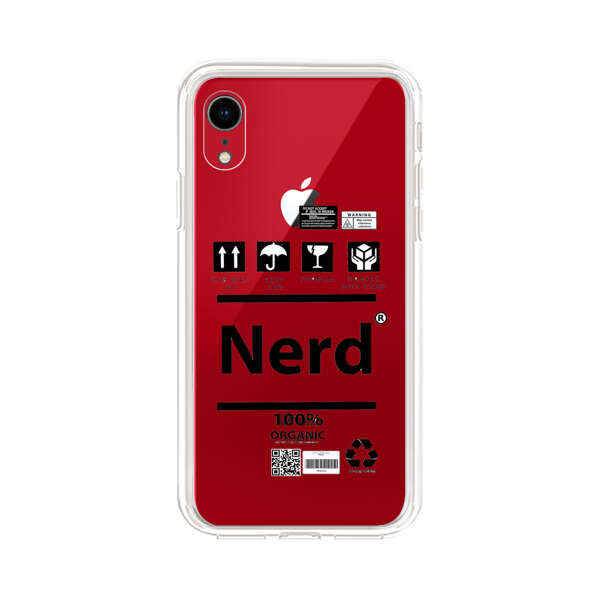Minimalist Nerd Shipping Icons Design iPhone XR Case