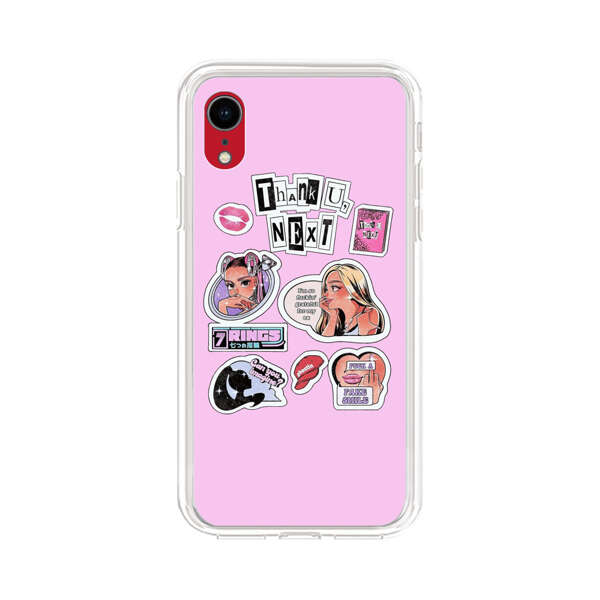Pop Art Fashion Stickers iPhone XR Case