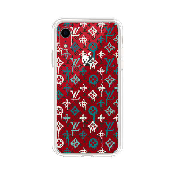 Skull Luxury Logo Pattern iPhone XR Case
