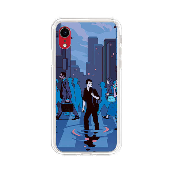 Urban Lonely Person Crosswalk iPhone XR Case
