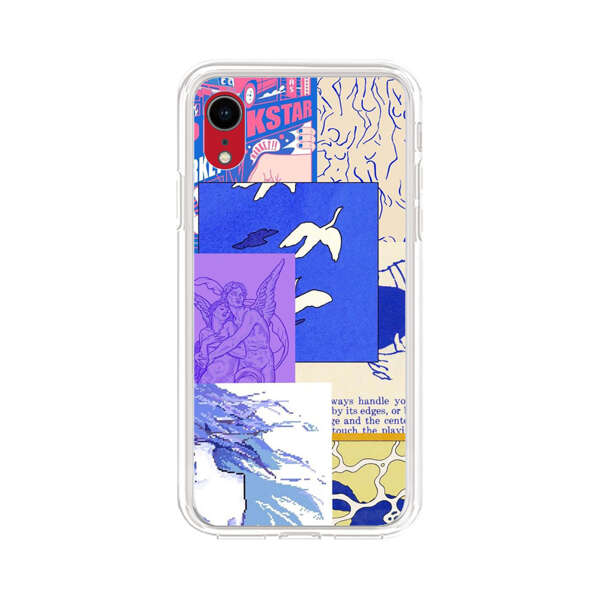 Vibrant Retro Pop Art Collage iPhone XR Case