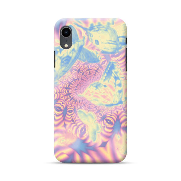 Ethereal Butterflies Psychedelic Swirl iPhone XR Hard Case