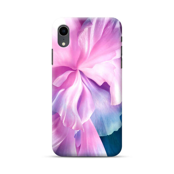 Pink Purple Flower Petals iPhone XR Hard Case