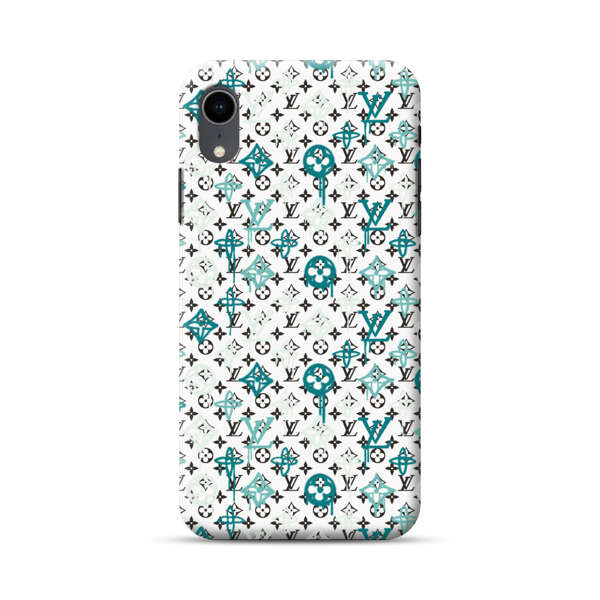 Skull Luxury Logo Pattern iPhone XR Hard Case