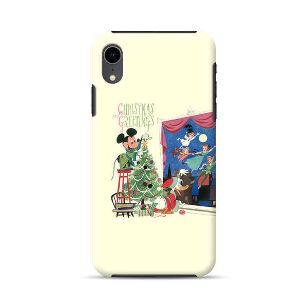 Christmas Disney Mickey Mouse and Peter Pan iPhone XR Impact Case
