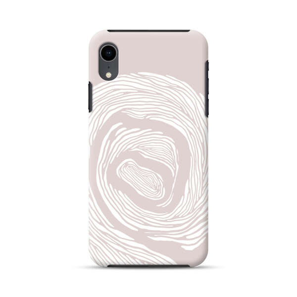 Elegant Abstract Swirl iPhone XR Impact Case