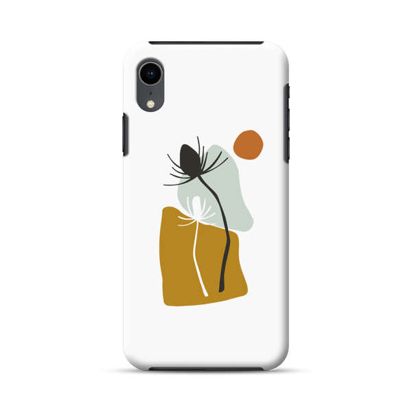Minimalist Abstract Nature Design iPhone XR Impact Case