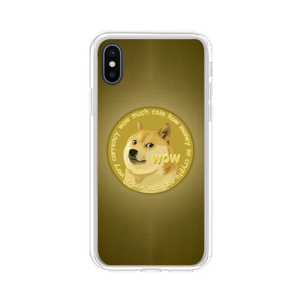 Golden Dogecoin Coin iPhone XS Max Case
