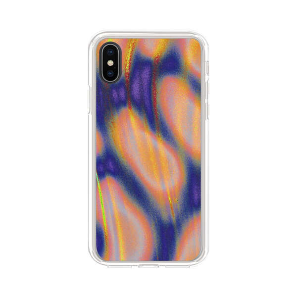 Abstract Vibrant Swirl Art iPhone XS Max Case