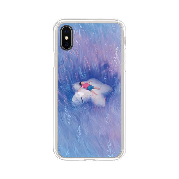 Child Relaxing in Dreamy Field iPhone XS Max Case