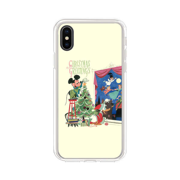 Christmas Disney Mickey Mouse and Peter Pan iPhone XS Max Case