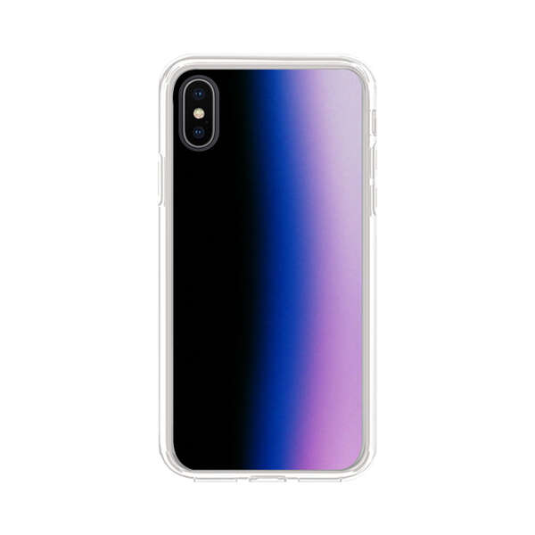 Gradient Black Blue Pink Purple iPhone XS Max Case
