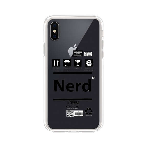 Minimalist Nerd Shipping Icons Design iPhone XS Max Case