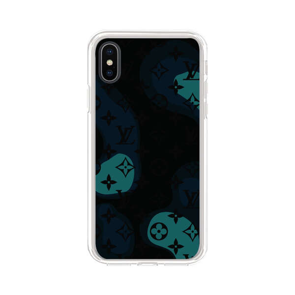 Modern Abstract Question Marks with Luxury Motifs iPhone XS Max Case