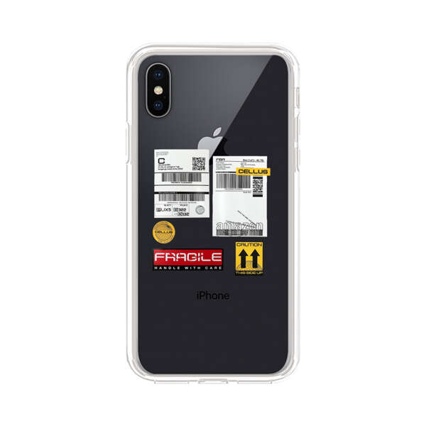 Shipping Labels and Fragile Handling Stickers iPhone XS Max Case