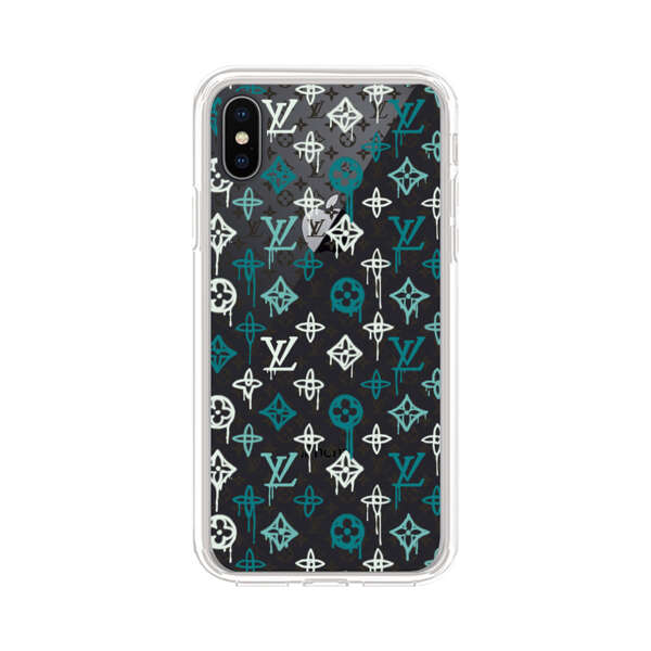 Skull Luxury Logo Pattern iPhone XS Max Case
