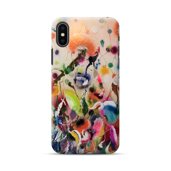 Colorful Abstract Art iPhone XS Max Hard Case