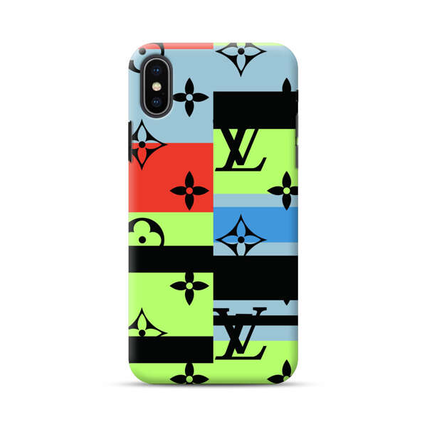 Luxury Designer Inspired Pattern iPhone XS Max Hard Case