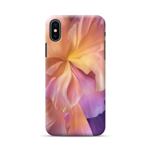 Pastel Petal Flower Closeup iPhone XS Max Hard Case