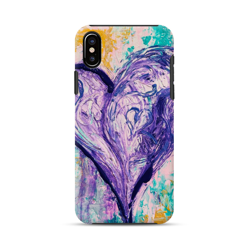 heart artwork iPhone XS Max Impact Case