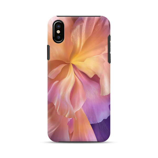 Pastel Petal Flower Closeup iPhone XS Max Impact Case