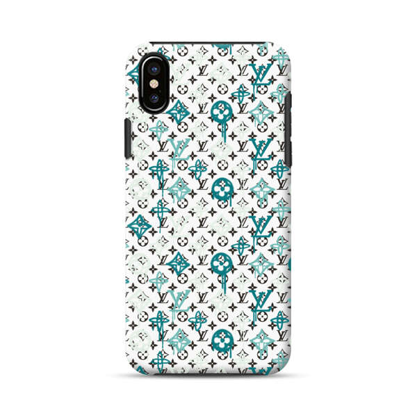 Skull Luxury Logo Pattern iPhone XS Max Impact Case