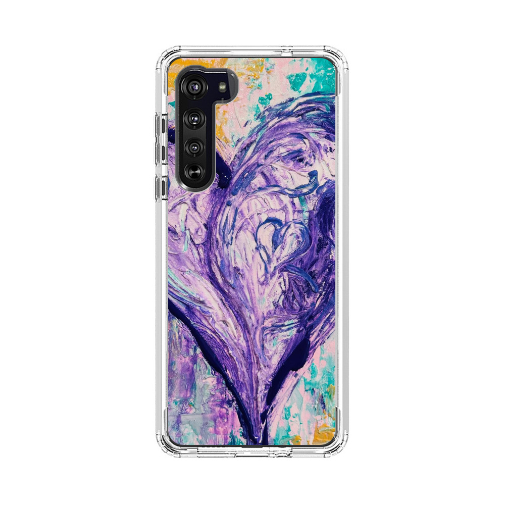 heart artwork Motorola Edge (2020) Case